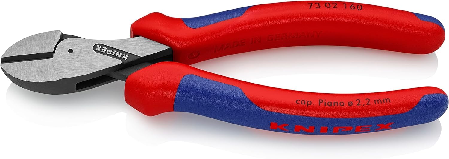 Knipex 73 02 160 SB X-Cut Compact Diagonal Cutters Multi-Comp Grip...