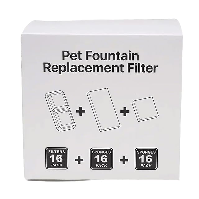 Foto 2 de 8 de Dispensador de agua de repuesto para gatos/perros Promote Better Drinking Pack de 8/12/16 filtro hace…