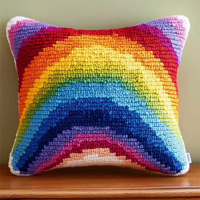 Kit coussin loquet arc-en-ciel : connectez-vous à votre créativité intérieure