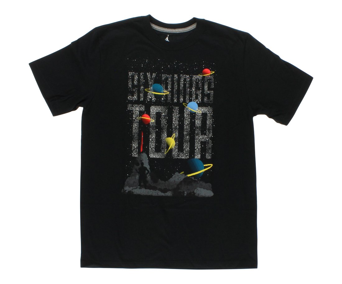 Jordan Nike Six Rings T-Shirt Black XXXL