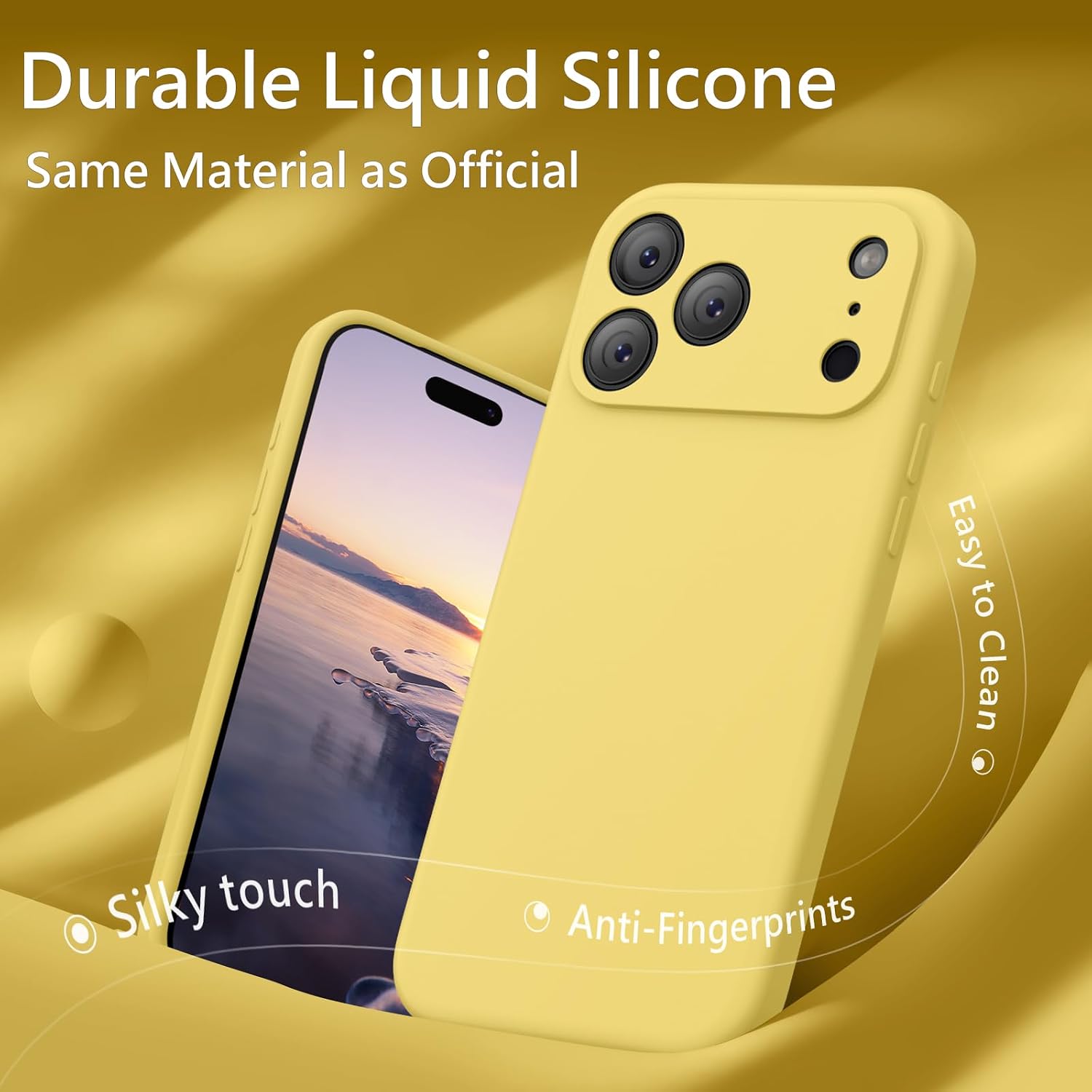 FireNova Magnetic for iPhone 17 Pro Case, 6.3, Yellow