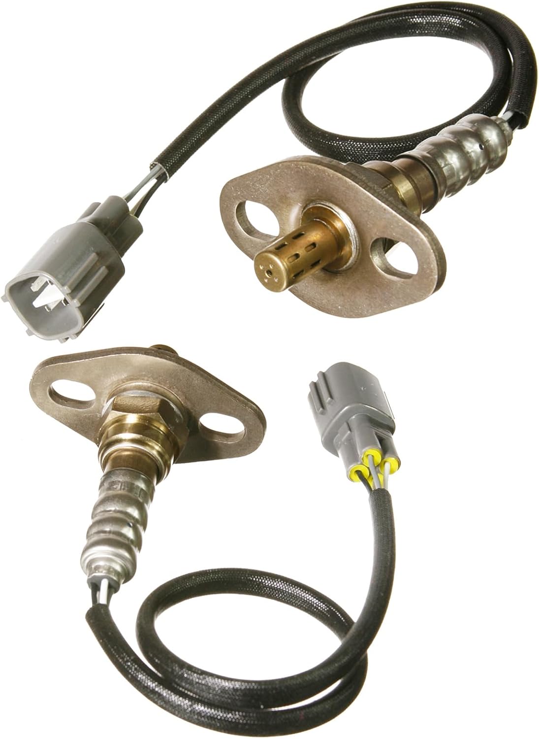 Dropwater 1 Pair Upper and Under Oxygen Sensor Replacement for Toyota 1995 1996 1997 1998 Tacoma 3.4L Rwd; Manual Trans,Replaces#234-4153 75-1805 ES20012 SG1838,Set of 2pcs