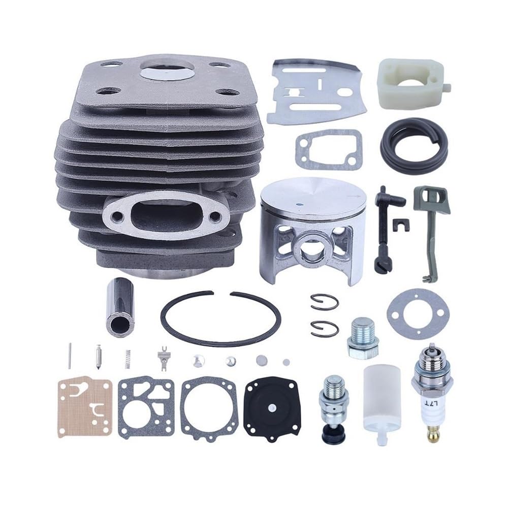 Kit piston cylindre 54 mm pour tronçonneuse 288XP 281, haute résistance avec décompression