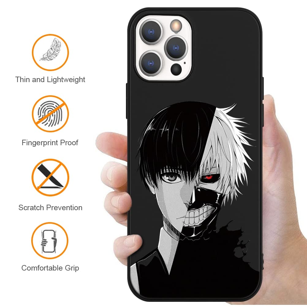 Custodia maniacase per Iphone 13 Pro Tokyo Ghoul maschera Anime