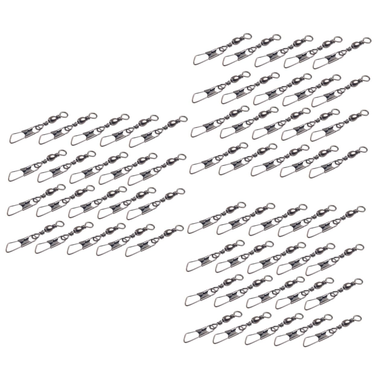 Toddmomy 600 Pièces Connecteur D'Hameçon De Pêche Connecteur Pivotant De Pêche Connecteur De Pêche Connecteur Roulant De Pêche Crochet De Pêche Ligne Connecteur Broche Style