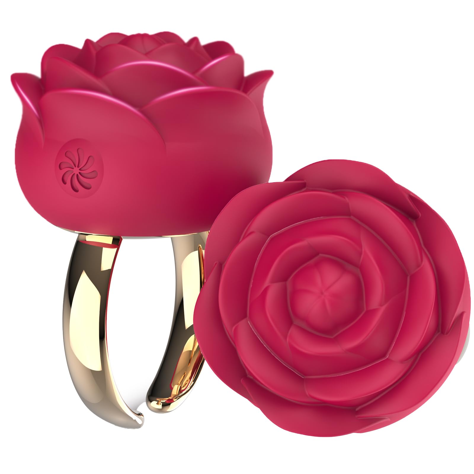 KTi55 Rose Sucker Toy: Quiet, Waterproof, 10-Speed Automatic Pleasure Gift