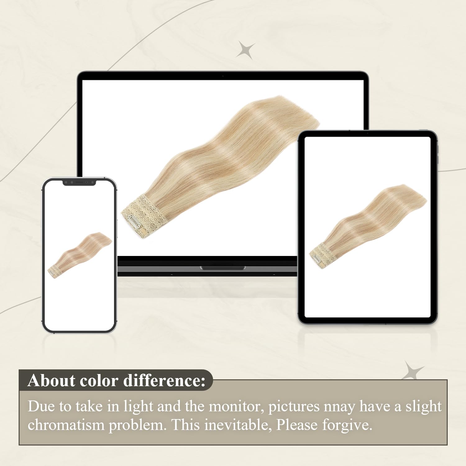 12 Inch Real Human Hair Halo Extensions with Invisible Wire Amazon.com : HOTBANANA Wire Hair Extensions, 12 inch 70g  main image 4