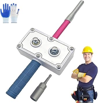 Professional Electricians Wire Pulling Assistant Tool,Compact Handheld Drill Powered Cable Puller,Automatic Wire Threader Machine For Conduit & Walls
