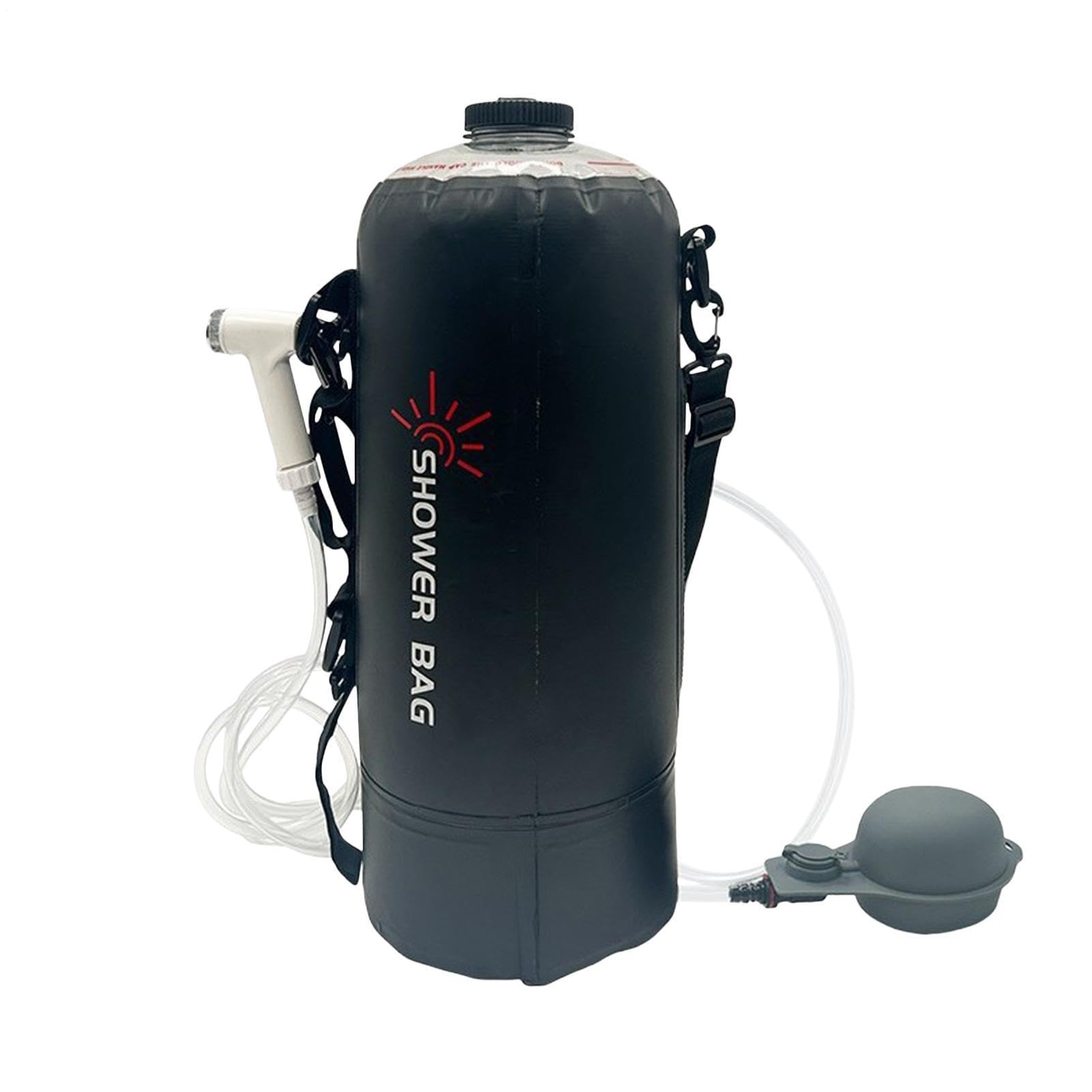 Ducha Camping Al Aire Libre Calentamiento Solar Manguera Desmontable | Duchas Solares Portátiles Para Acampar Equipo Senderismo, Playa, Natación, Accesorios Viaje, Aire Libre, Overlanding