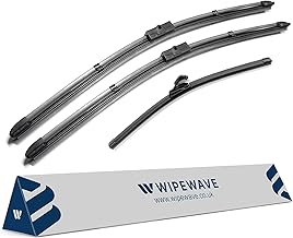 Windscreen Wiper Blades for Ford Focus 2006-2010 Hatchback, 26" 16" 14" Front and rear Side pin, Rear Special Enhanced Clarity, Easy Replacement