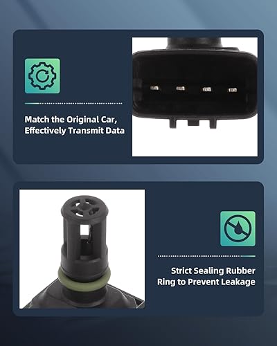 Miniatura 3 de SCITOO 1110010-PA01 Manifold Absolute Pressure Sensor 2PCS Fit for 2007-2010 for Dodge for Ram 2500 2007-2010 for Dodge for Ram 3500