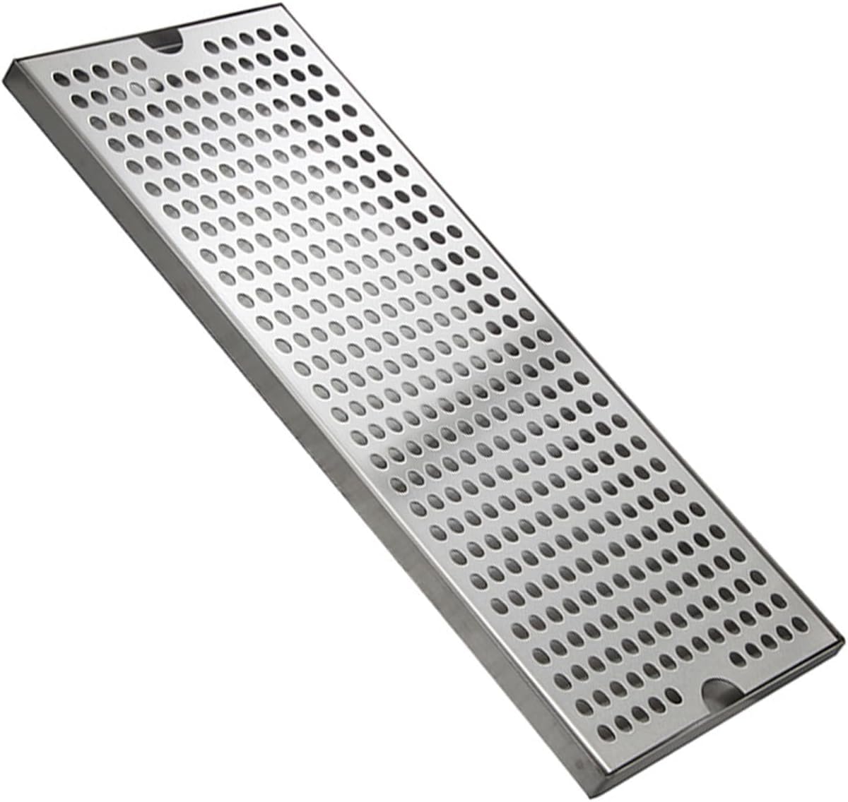 Edelstahl-Bier-Tropfschale, Metall-Biertürme, Tropfpfanne, Oberflächen, Montage ohne Abfluss, Abtropfschale aus Metall,Metallisch-50cm