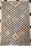 Cada Kilim está hecho completamente a mano, lo que significa que no hay dos iguales, cada descubrimiento está hecho para ser atesorado por un ser querido o usted mismo.
