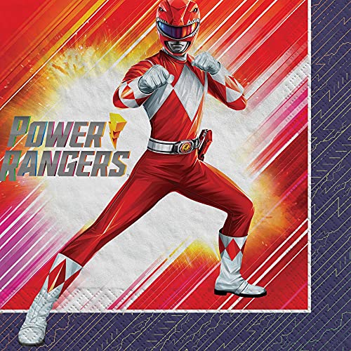 Power Rangers Classic Luncheon Napkins - 6.5