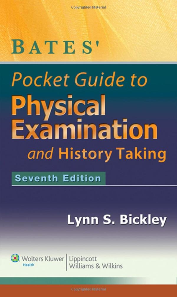 Bates' Pocket Guide to Physical Examination and History Taking 9781451173222 Medicine & Health