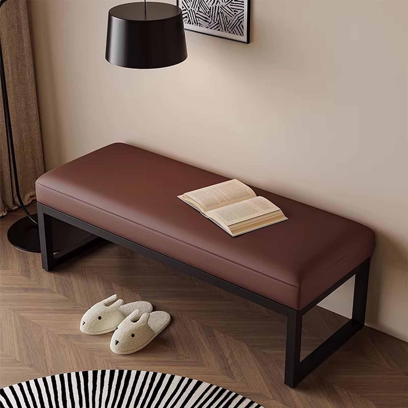 Banc à chaussures pour couloir salon chambre et organisation de maison