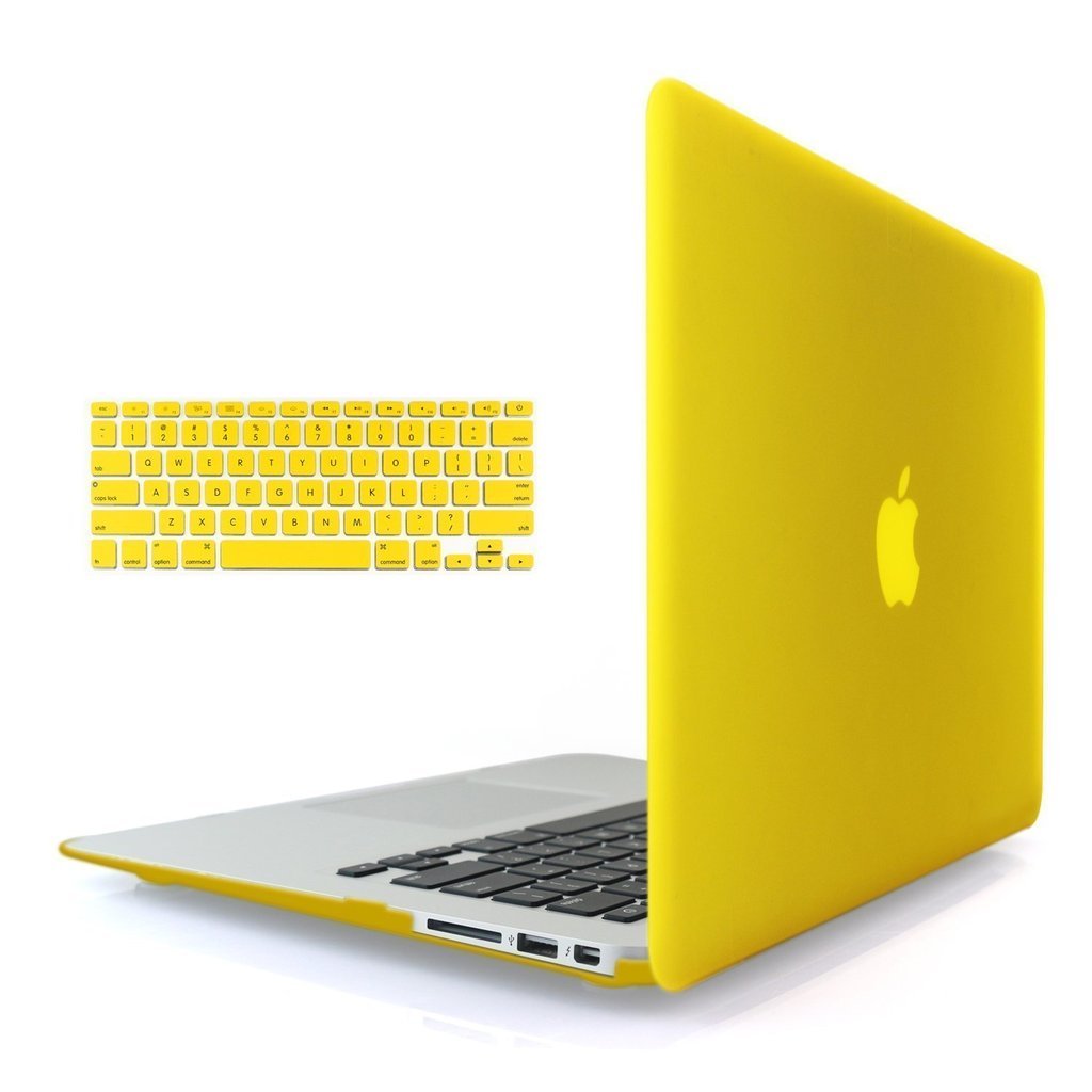 macbook air yellow case