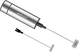 ミルク泡立て器 Sedhoom ハンドヘルド 電動牛乳 泡立て器 卵 コーヒー ミルク ミニコーヒー攪拌機