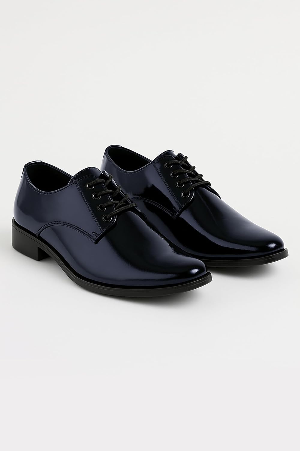 Boys Patent Leather Derby Shoes - Perfect for Weddings and Special Occasions