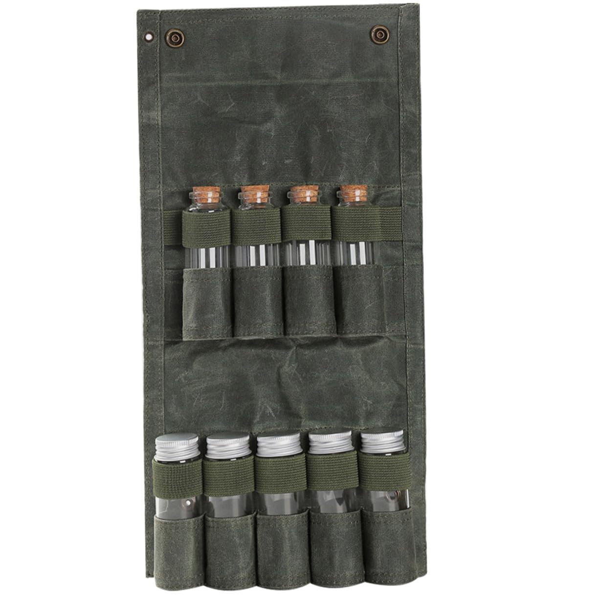 Pochette à épices de camping Baluue pour organiser vos condiments de survie