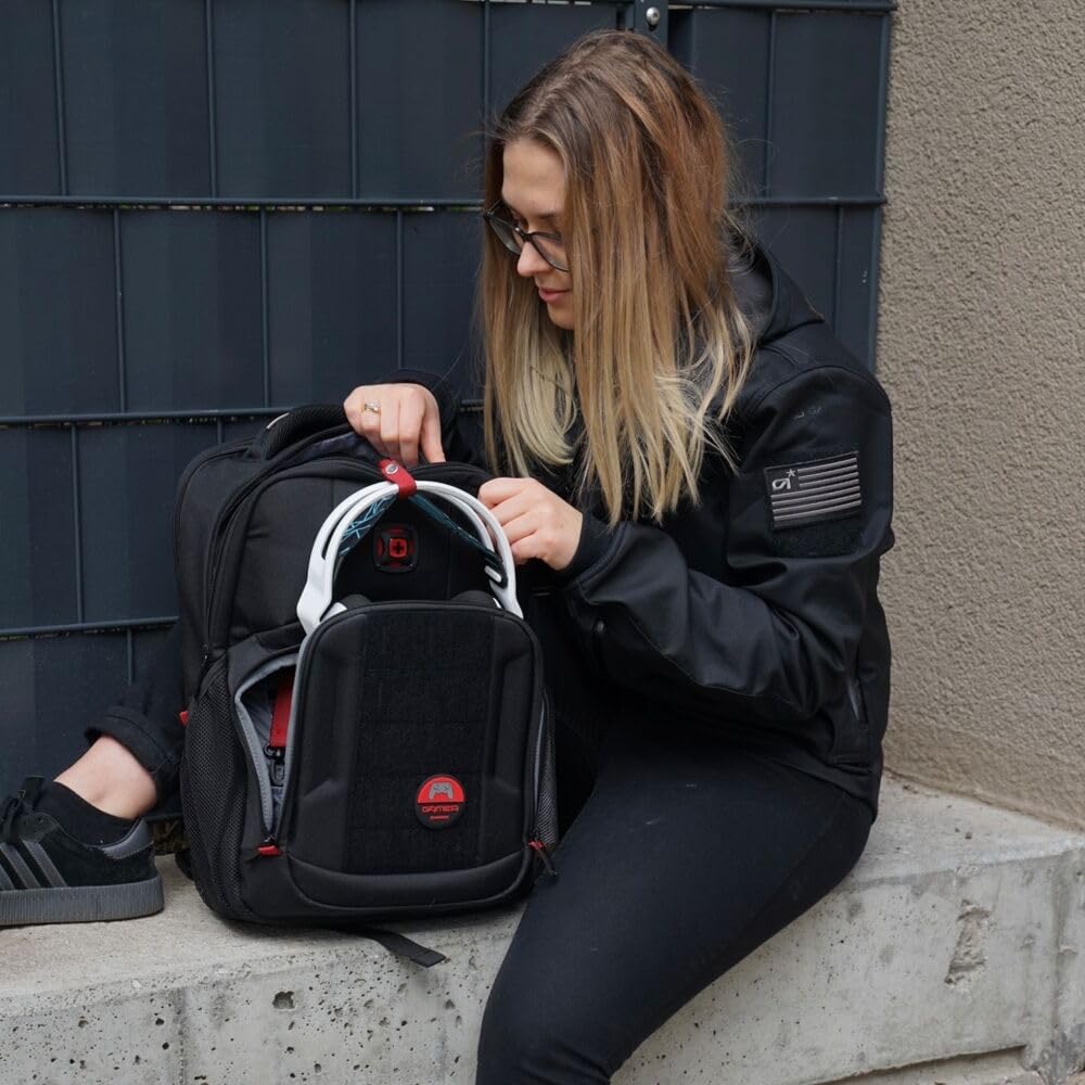 WENGER Zaino Porta PC Gaming, Notebook, Tablet, Uomo Donna, Ufficio Università Scuola Viaggi, Nero