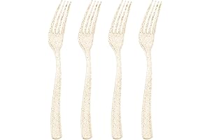 Gold Glitter Forks - A Touch of Shimmer for Every Occasion