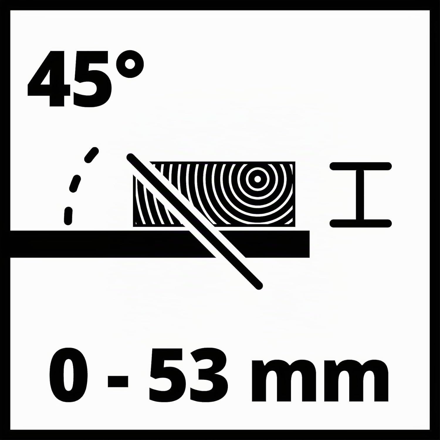 Einhell TE-CC 250 UF Scie Circulaire sur Table 2000 W Glissière de Découpe Démarrage Progressif Repliable