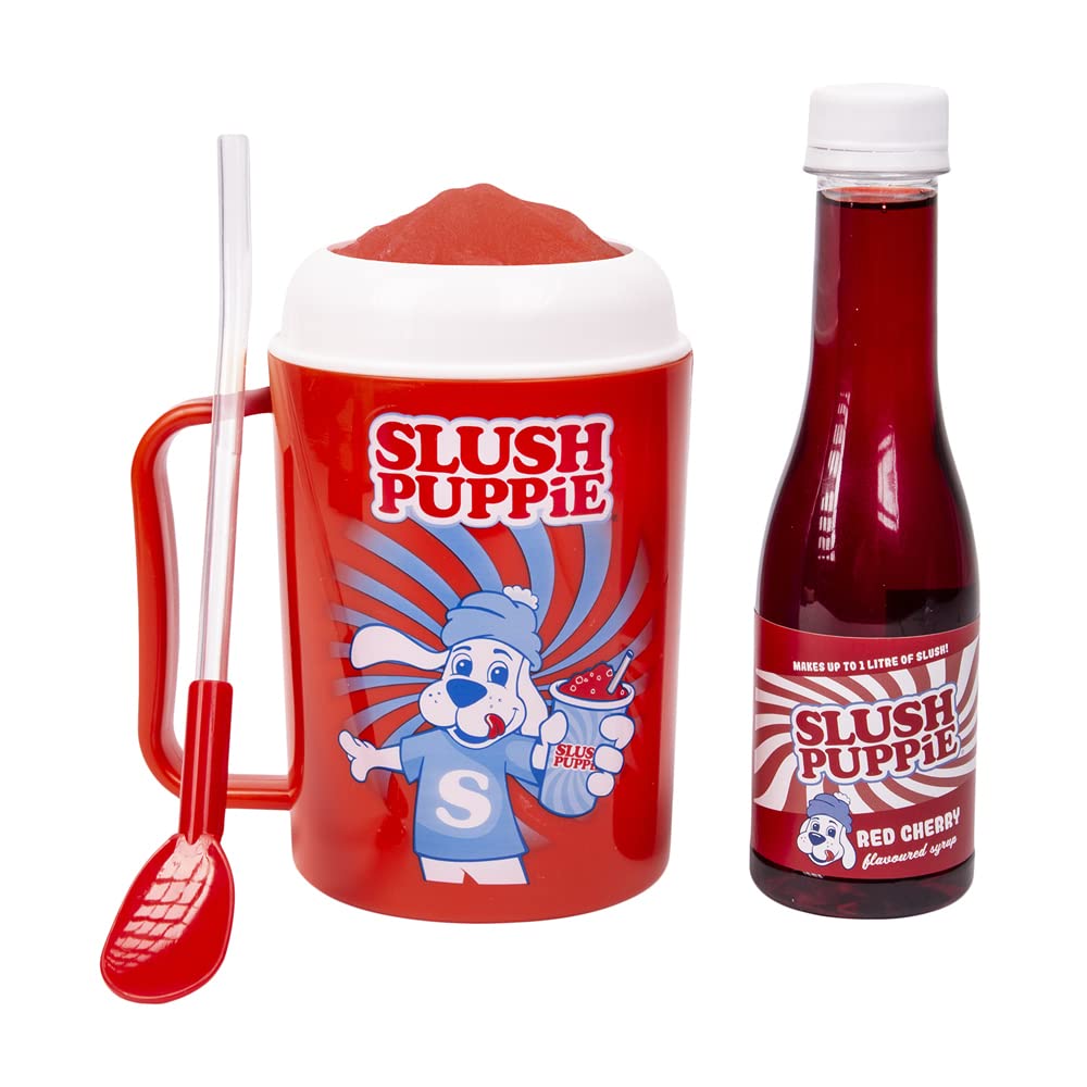 Slush Puppie Slushie Making Cup and Syrup Gift Set - Cherry
