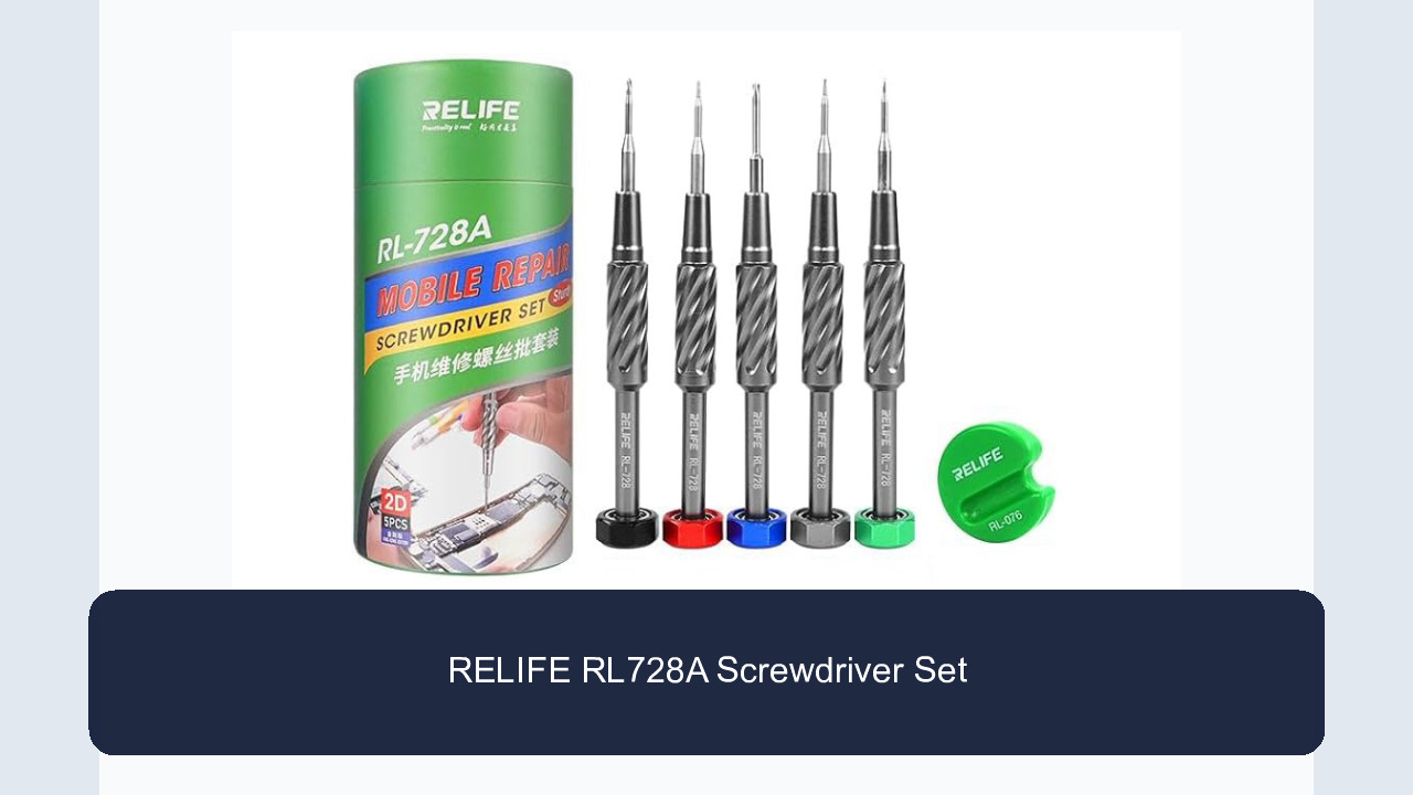 スマートフォン本体 Mobile Repair R Amazon.com: Screwdriver Set Relife RL728A Mobile phone repair