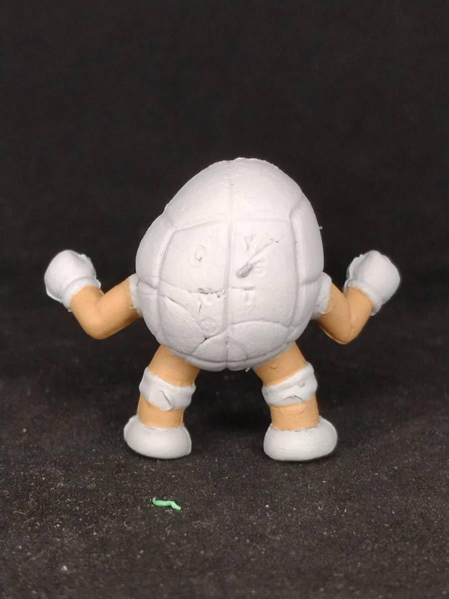 ニンジャ　旧キン消し 当時品　キンケシ　リペイント　フルペイント　塗装品 | ザマリー リペイント キン肉マン キン消し キン肉マン