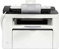 Vista 3 de Canon FAXPHONE L100 - Fax láser monocromático con copiadora, alimentador automático de documentos de 30 hojas, garantía limitada de 1 año, 19 PPM