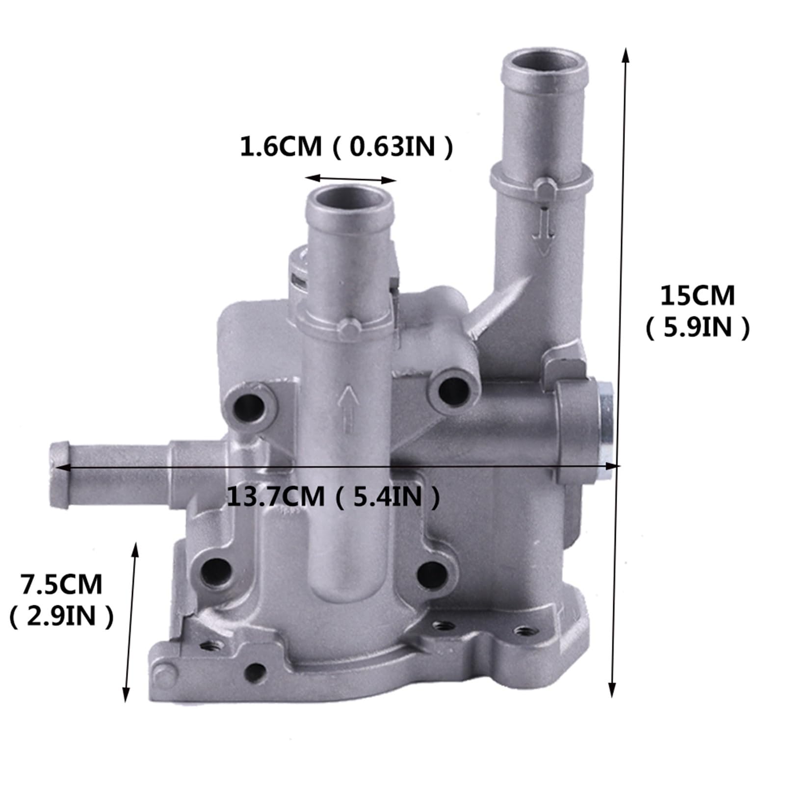 Lot de 3 boîtiers de thermostat de refroidissement pour Astra Twintop 2005-2010 (2)
