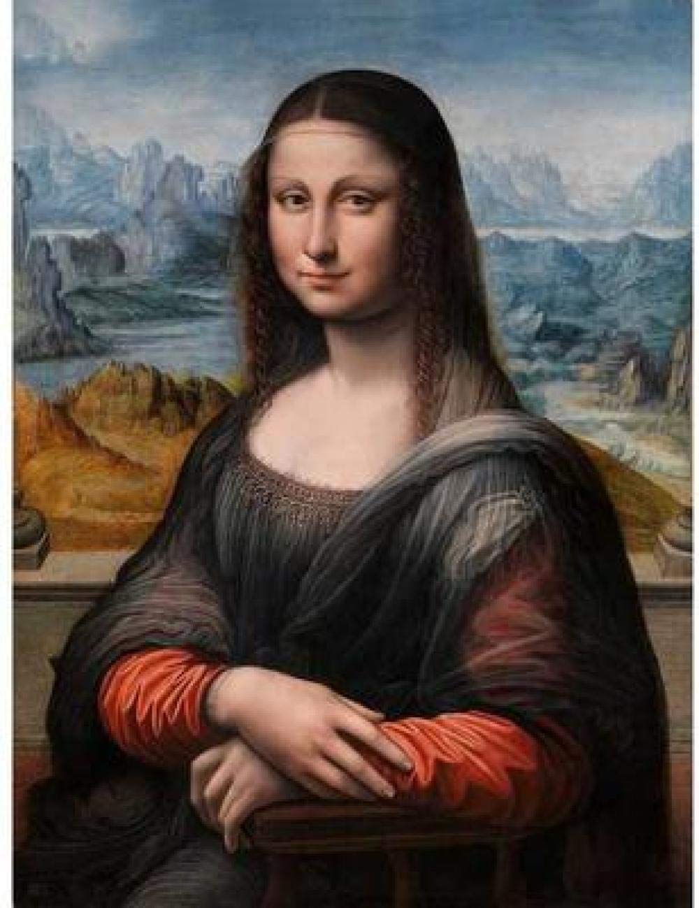 Diamant peinture 5D Mona Lisa pour décorer votre salon chaleureux