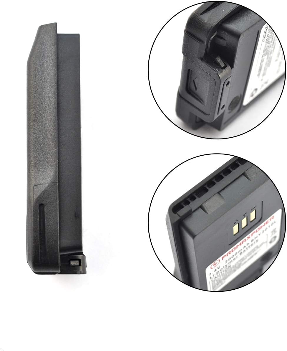 PROMAXPOWER Two Way Radio 2000mAh Li-ion Battery for Hytera BL2010 BL1504 UL913 PD562 PD502 PD682G (10-Pack)