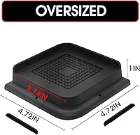 Vista 2 de Elevadores de Cama Resistentes, Elevadores de Muebles de Gran Tamaño, Soporta Hasta 6000 Libras, Eleva 1 Pulgada para Sillón, Sofá, Mesa, Silla