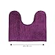 MSV WC-Waschbeckenmatte 45x35cm in violett, Plastik, 12 cm cm
