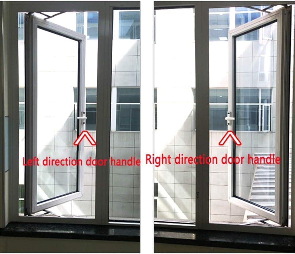 Manija de bloqueo de ventana abatible, cerraduras universales de aleación de aluminio para mayor seguridad y durabilidad
