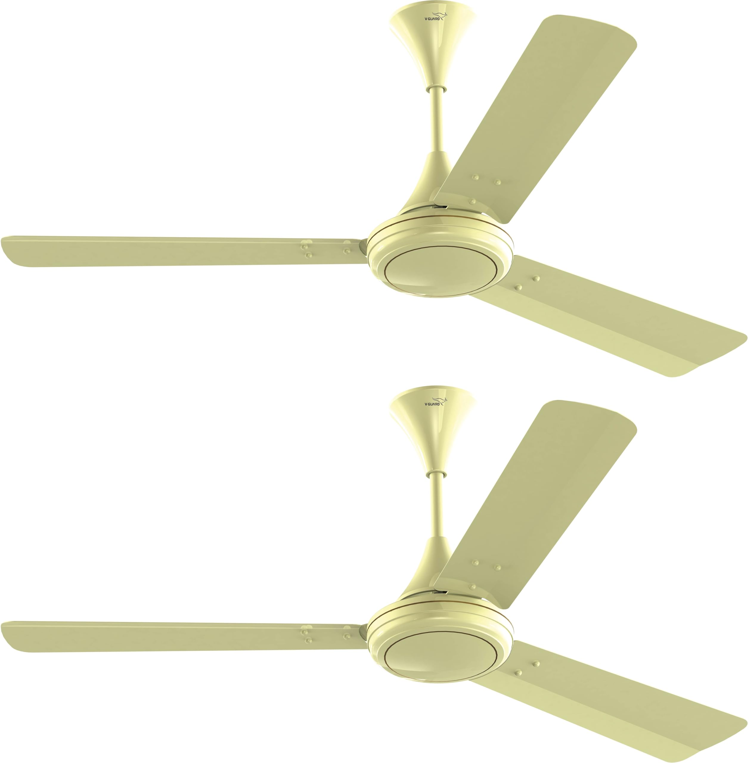 V-Guard Gatimaan Neo Ultra High-Speed Ceiling Fan Pack of 2 | 400 RPM | Sweep 1.2 M (Ivory) (B09KGKNP21) Amazon Price History, Amazon Price Tracker