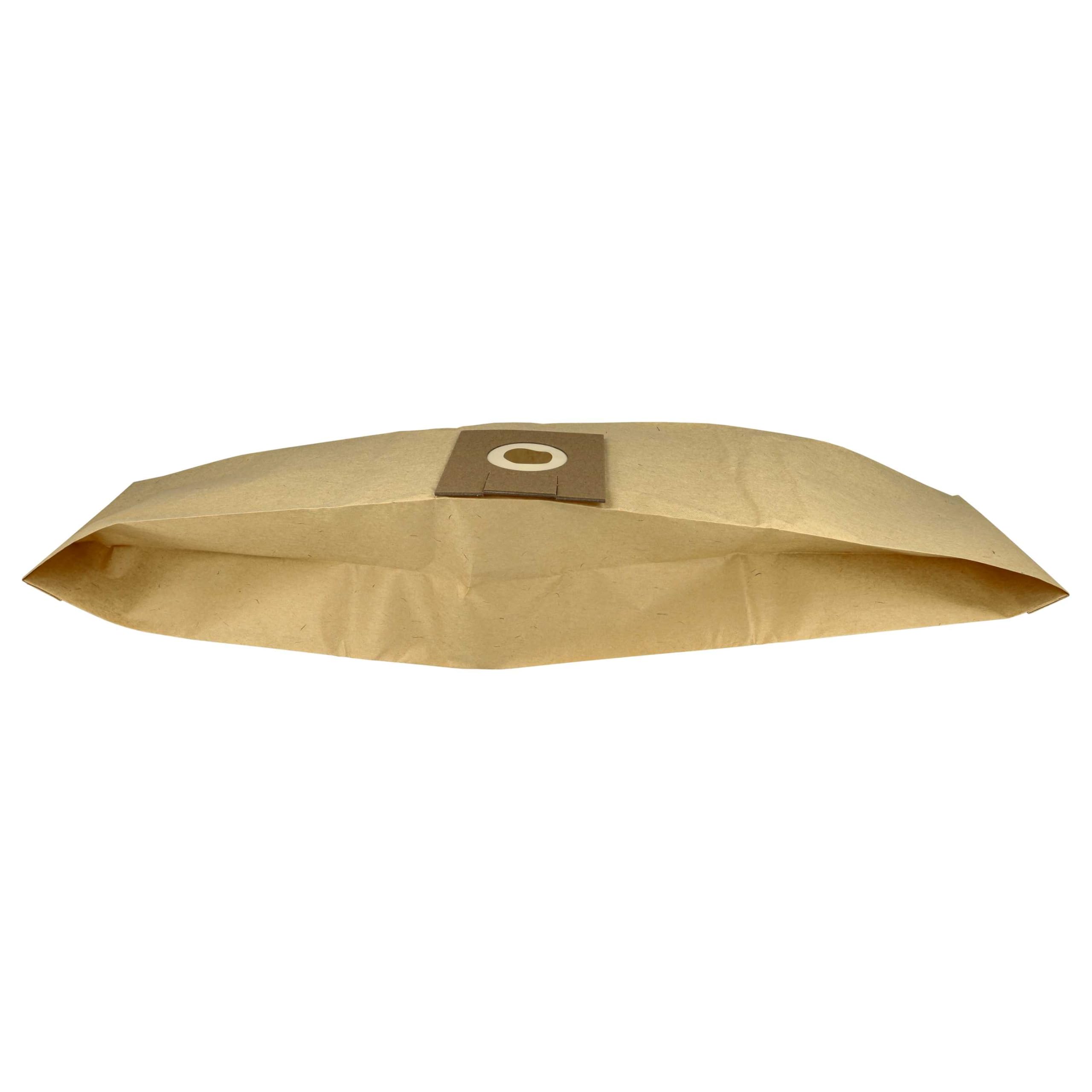 vhbw 50 x worek na kurz zamiennik do Ecolab 10009747 do odkurzacza - 63 cm x 15 cm brązowy