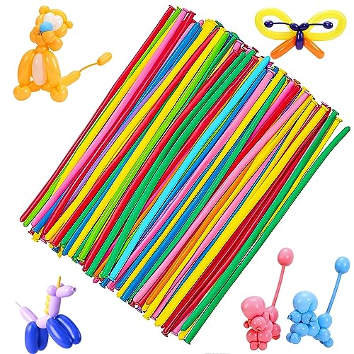 200 Balles Multicolores en Latex Magiques et Tordus pour Fête, Anniversaire, Mariage