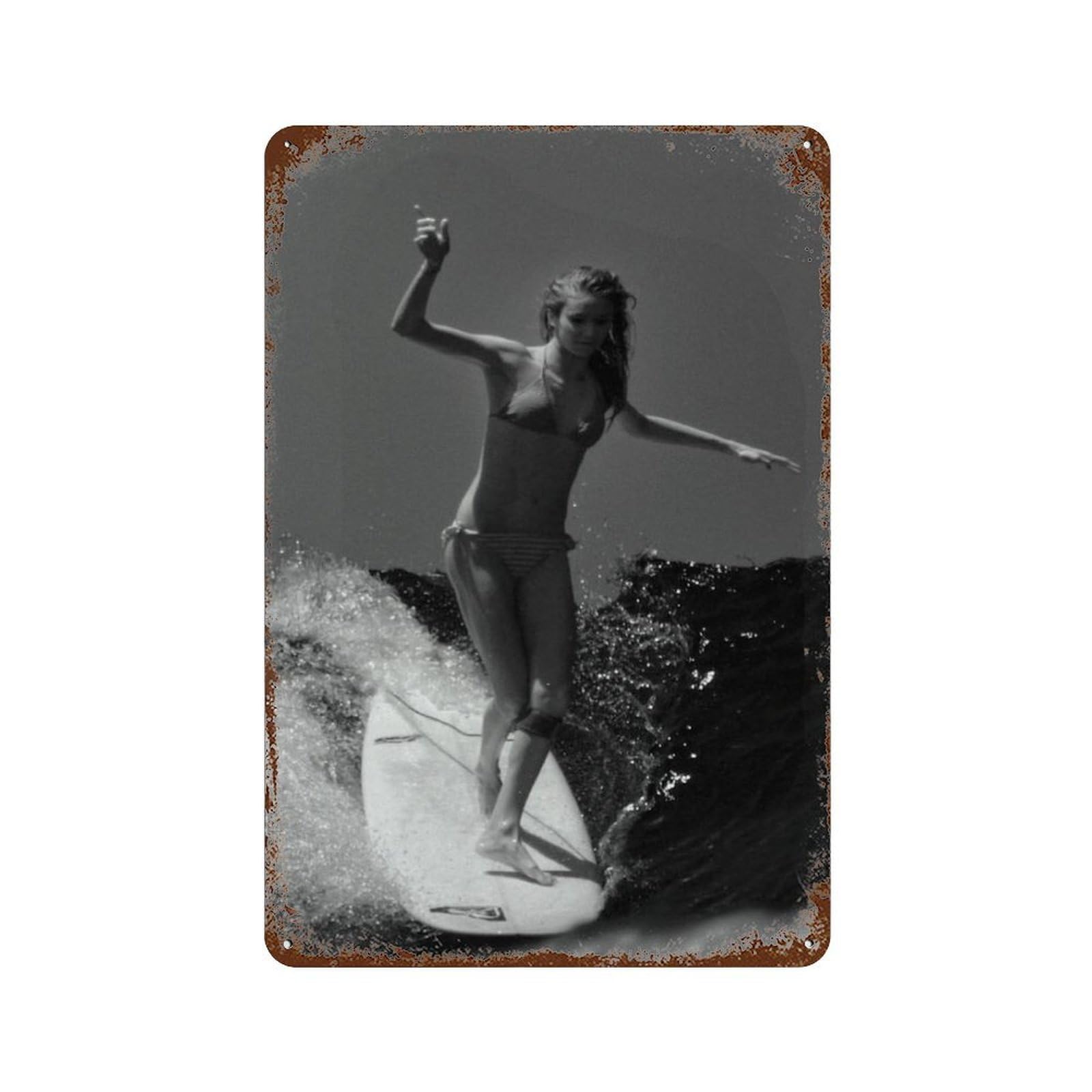 xiaoxiaoshen Vintage Beach Surfer (8) Wall Decor Art Metal Tin Poster Modern Home Decor Art Home Bar Shop Decorations Vintage Sign 30x20cm