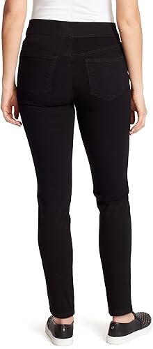 Miniatura 2 de Gloria Vanderbilt Womens Avery Slim Pull on Pant Petite