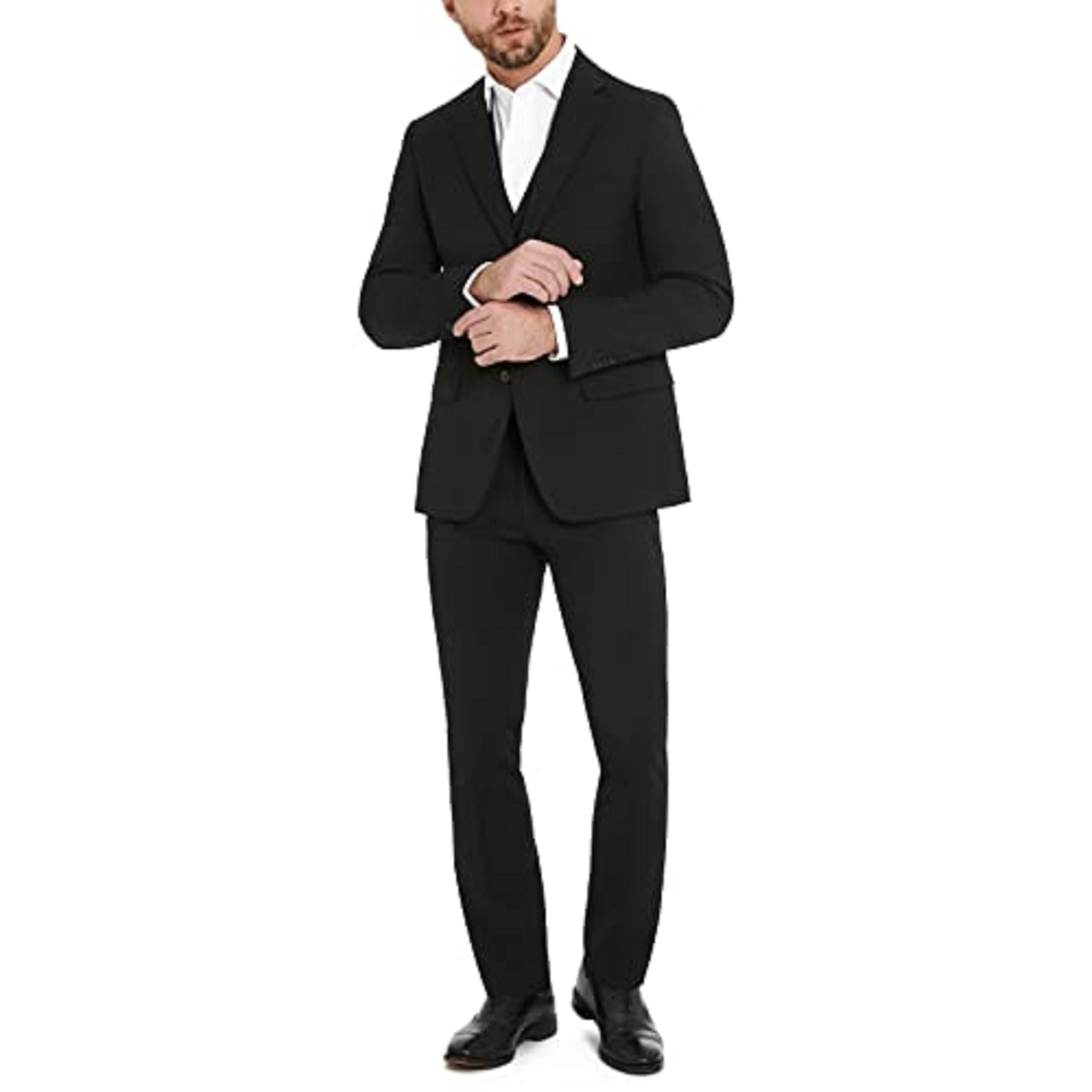 Tommy Hilfiger TH Flex Modern Fit Suit Separates Set di Pantaloni Eleganti da Lavoro Uomo (Pacco da 1)