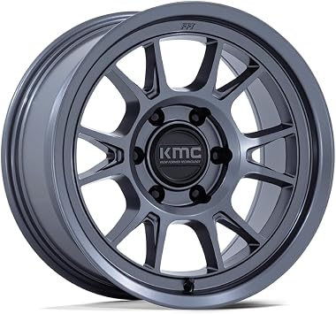 17x8.5 KMC KM729 Range Matte Anthracite Wheel 6x4.5 0mm