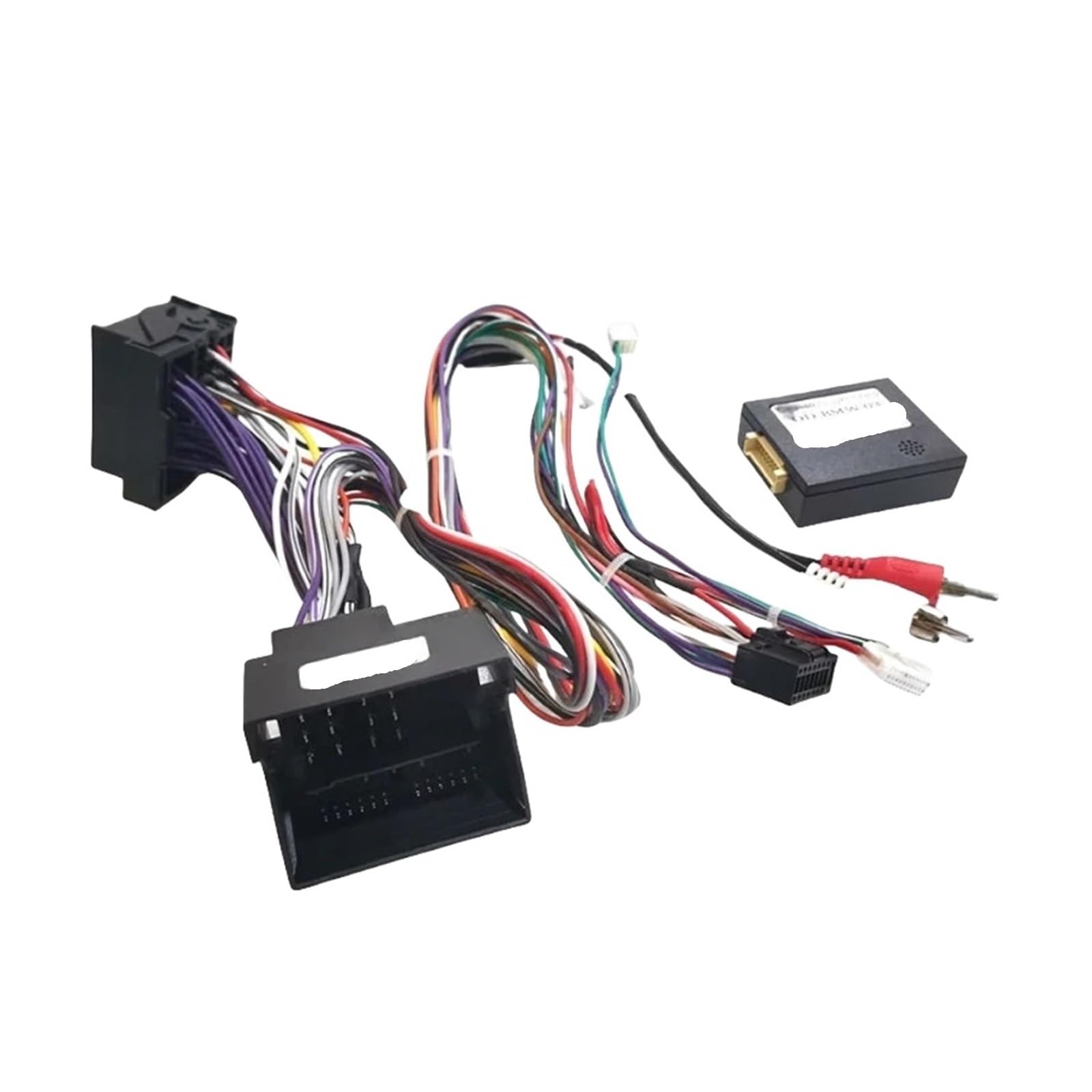 16-poliger Autoradio-Kabelbaumadapter mit CAN-Bus-Decoder, kompatibel mit BMW X3 E83 (2006–2010), Stromkabel OD-BMW-03(Only Canbus)