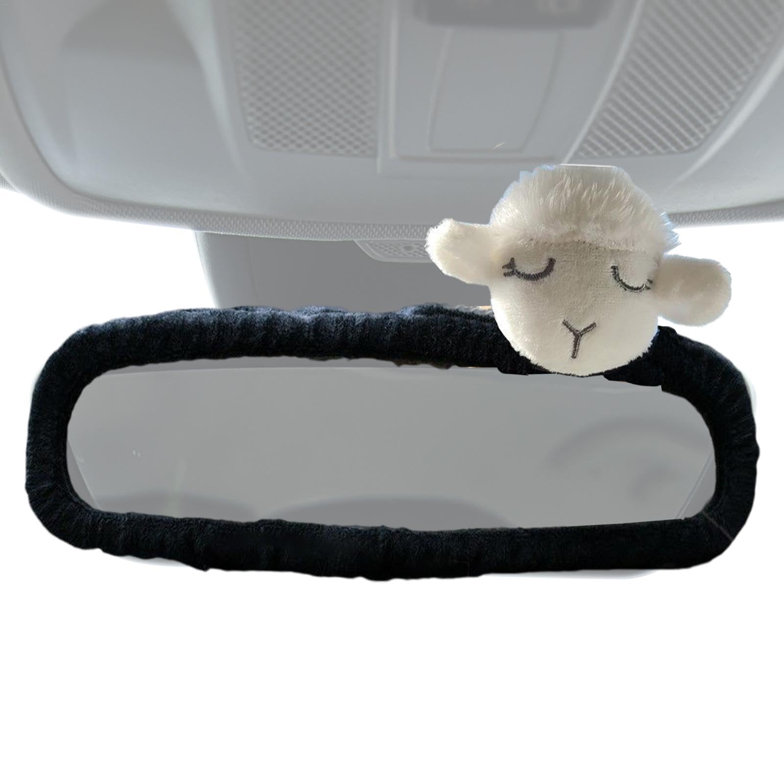 Housse De Rétroviseur De Voiture Mignonne - Décoration Intérieure Et Protection Anti-poussière - 8