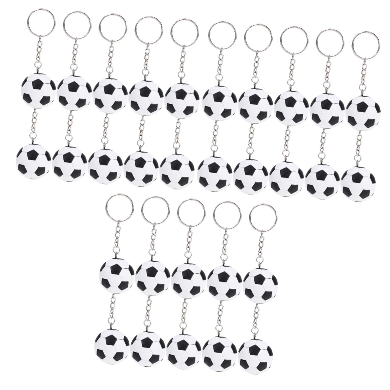 Toyvian Llavero De Futbol Fútbol Keychains Temático Fiesta A Granel Anillos Pero Deportes Colgante Colgante Llaveros Colgantes De Llavero Creativos El Plastico