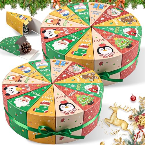Calendario de adviento decorado para rellenar con formas de quesi...