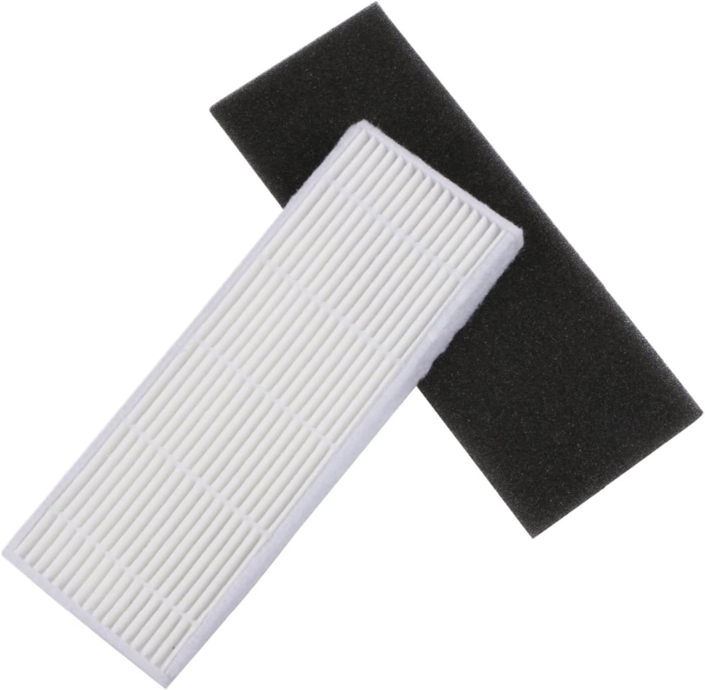 18Pcs/Set Robot Vacuum Cleaner Hepa Filter Side Brush Robot Vacuum Cleaner Parts.Compatible For Ilife A8 A40 A6 A4 A4s