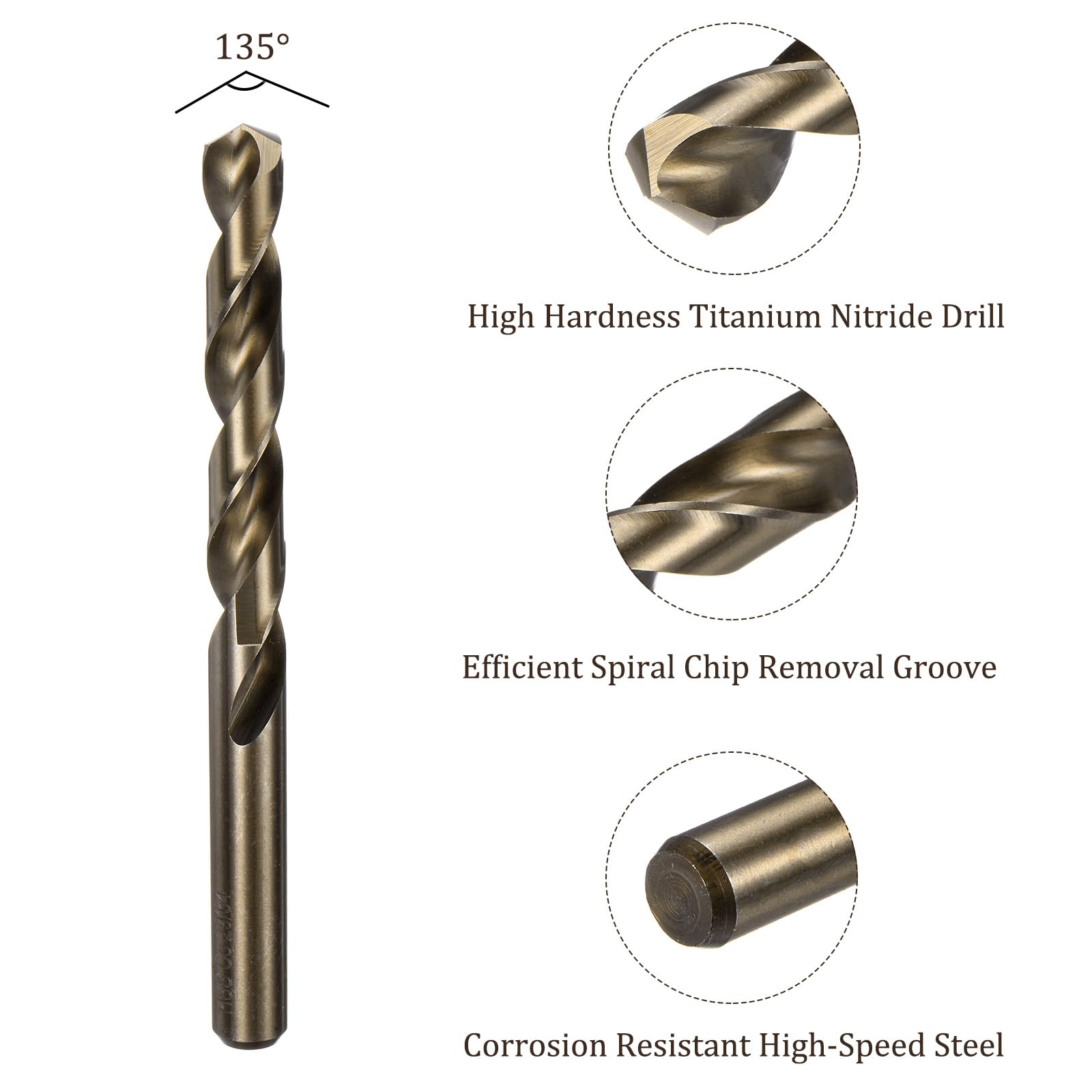 Kozelo 6PCS Twist Drill Bit - Image 2